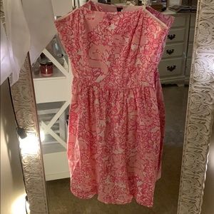 Lilly Pulitzer strapless dress